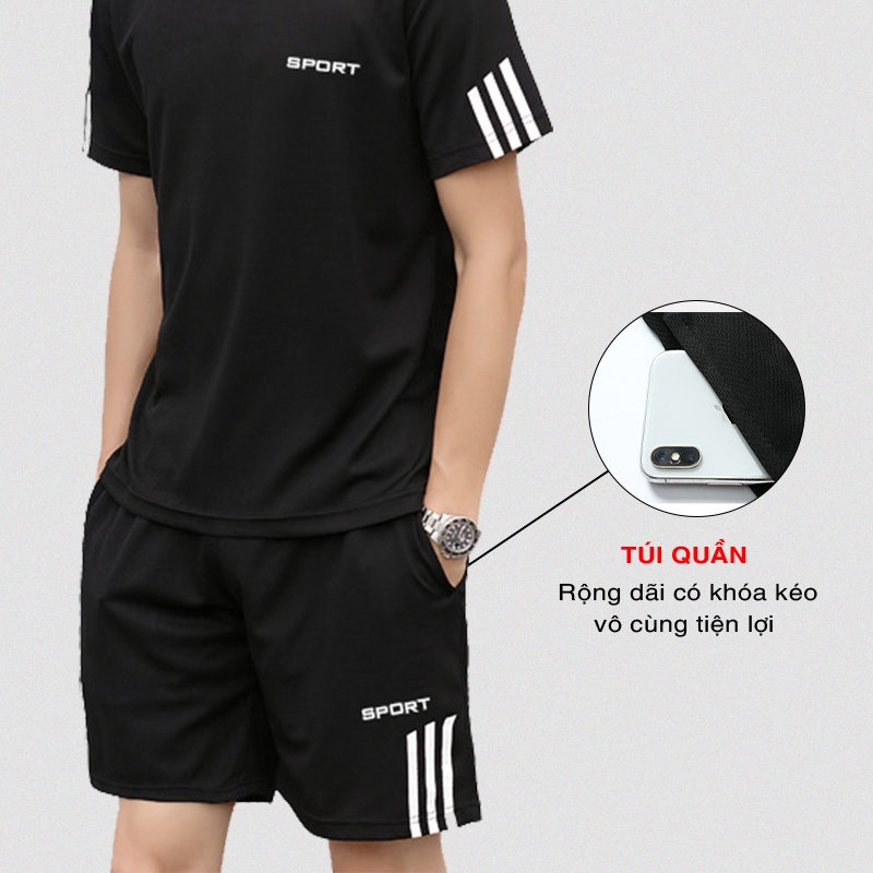 Quần đùi nam TINOFUN Quần short nam thể thao MK X đẹp phong cách thể thao cao cấp