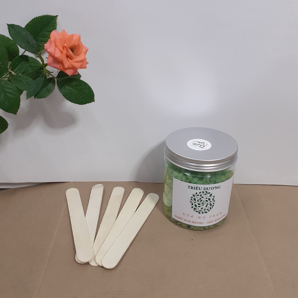 300g sáp wax lông TD hàng siêu bám - đóng hộp xịn xò, tặng kèm que lấy sáp