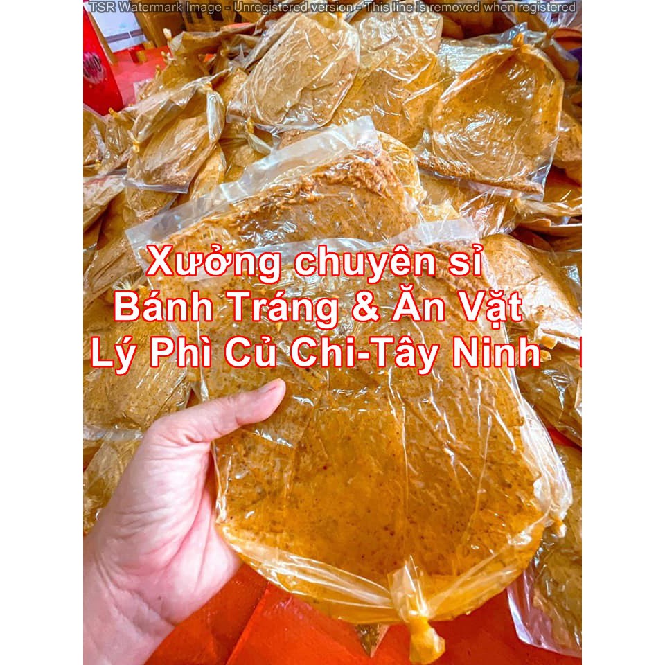 Sỉ 10 bịch Bánh tráng tỏi muối nhuyễn siêu cay