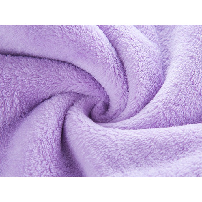 Khăn Lau Đầu Tự Rút Nước Siêu Tốc S1 - Khăn Quấn Khô Tóc, Ủ Tóc CÓ KHUY, Dài 67Cm, Hoạt Tiết Viền Caro