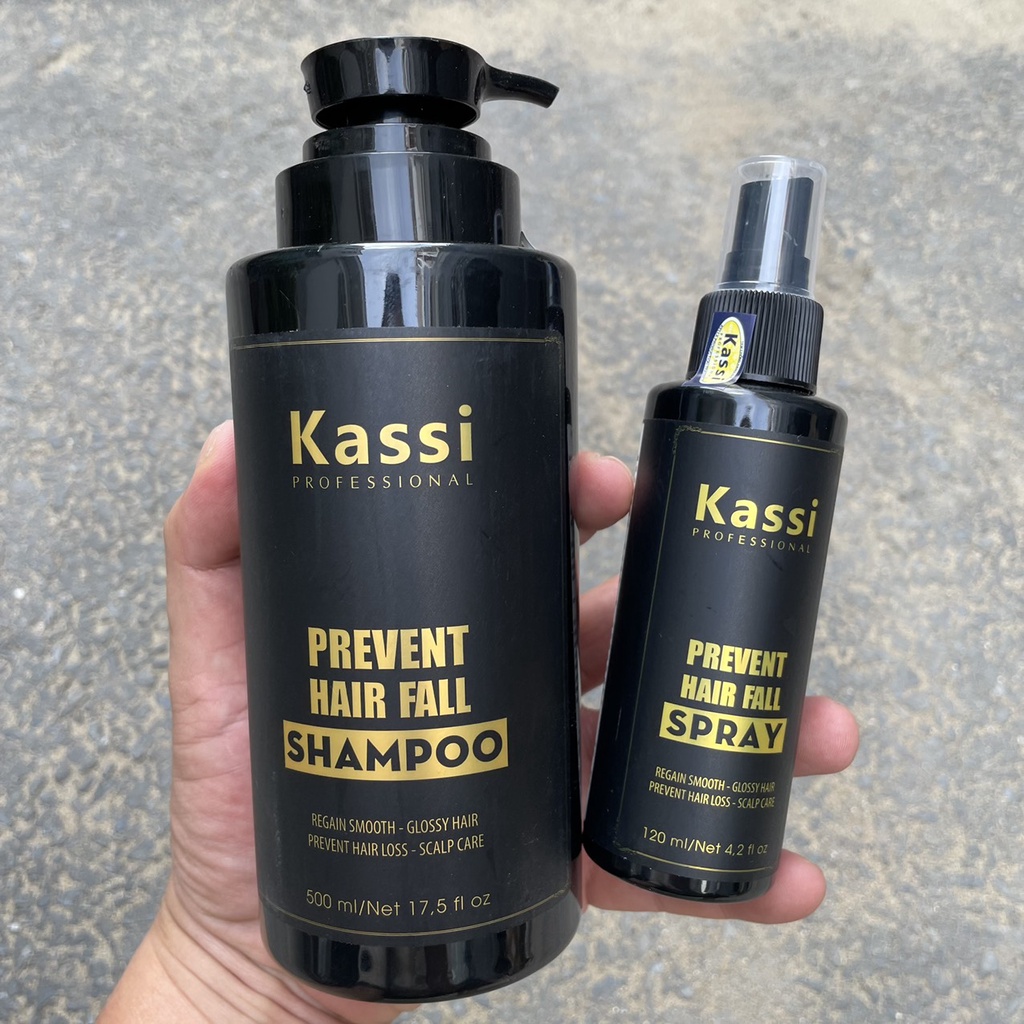 Xịt chống rụng tóc KASSI Prevent Hair Fall Spray 120ml