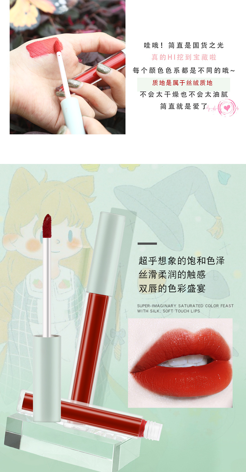 [Hàng mới về] Bộ Son Kem Lì Vongee Mịn Mượt Như Nhung Làm Trắng Môi | BigBuy360 - bigbuy360.vn