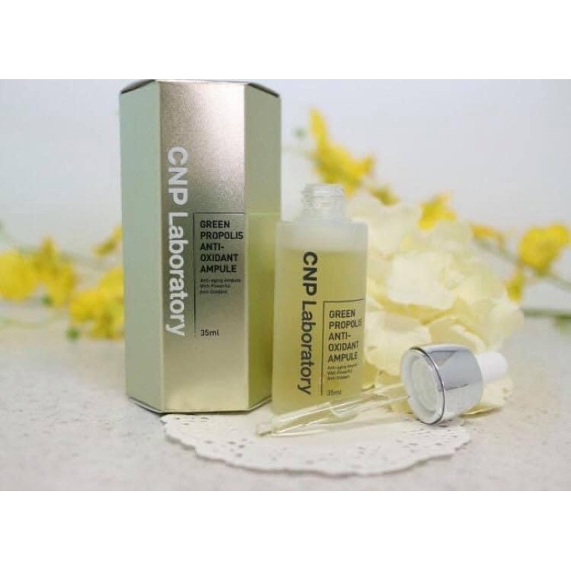 TINH CHẤT KEO ONG XANH CNP GREEN PROPOLIS ANTI OXIDANT AMPULE CHỐNG LÃO HOÁ