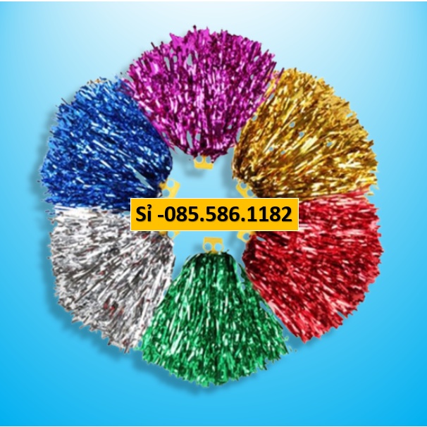 Sỉ 1 đôi/cặp bông cổ vũ TO dài 27cm có 6 màu được chọn màu