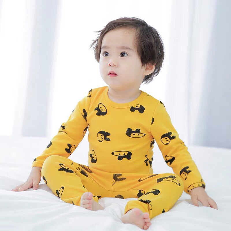 (8-20kg) Bộ quần áo dài tay cho bé hình thú TB73