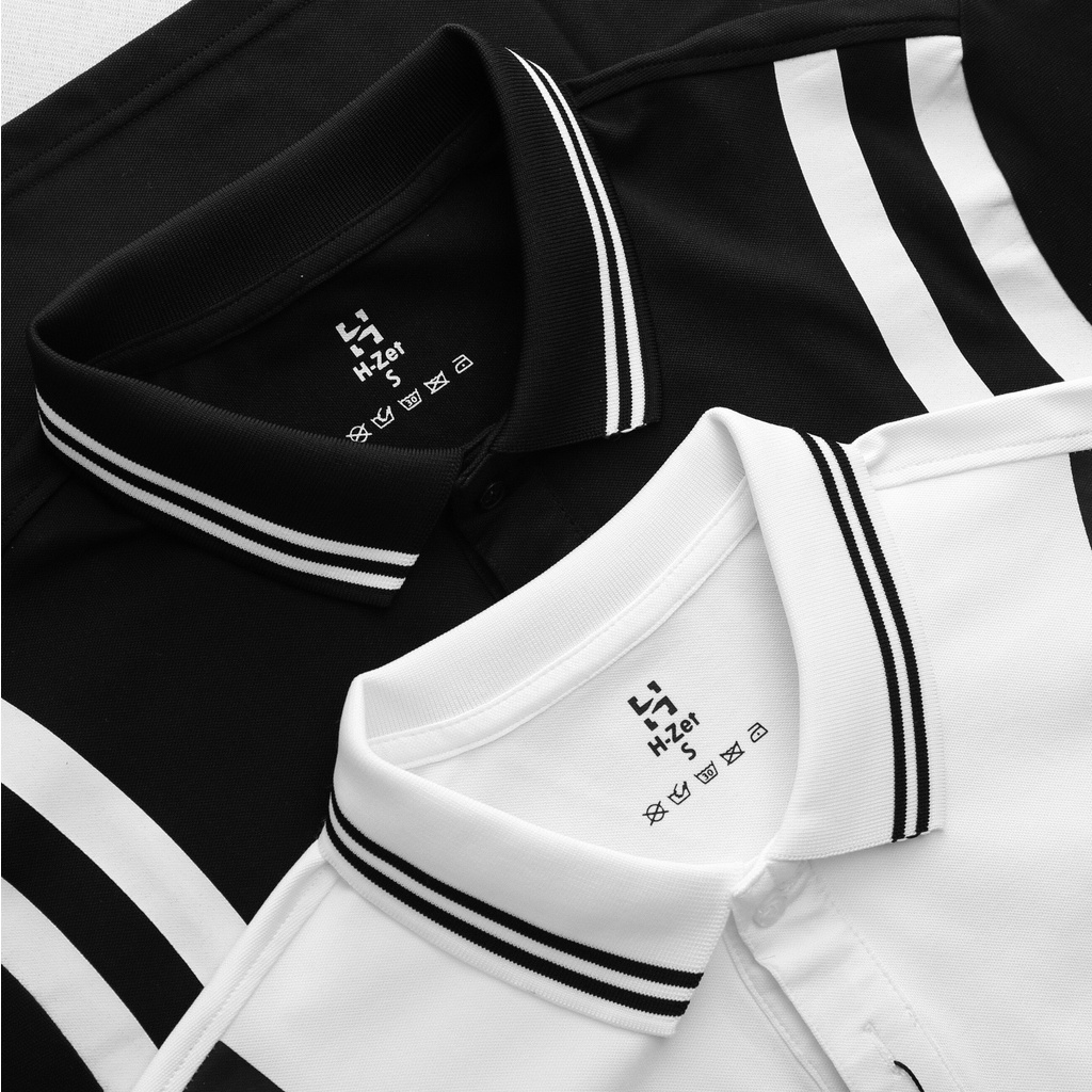 Áo Polo VIỀN VAI vải Polo cá sấu CAO CẤP - Polo Cổ Bẻ Nam