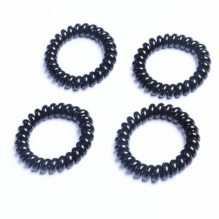Dây Buộc Tóc soắn đen Cá Tính