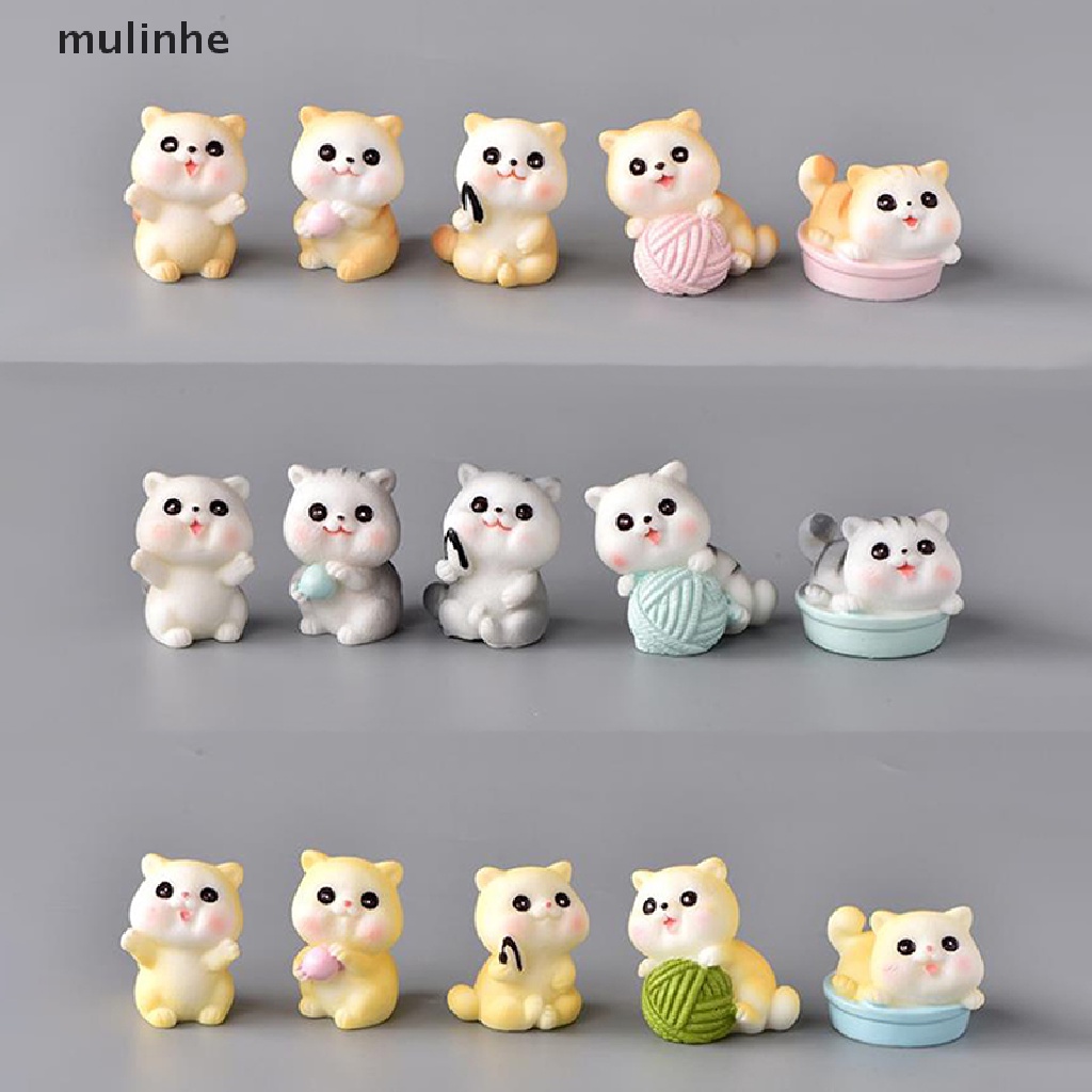 1 Mô Hình Mèo Con Xinh Xắn Dùng Để Trang Trí Nội Thất