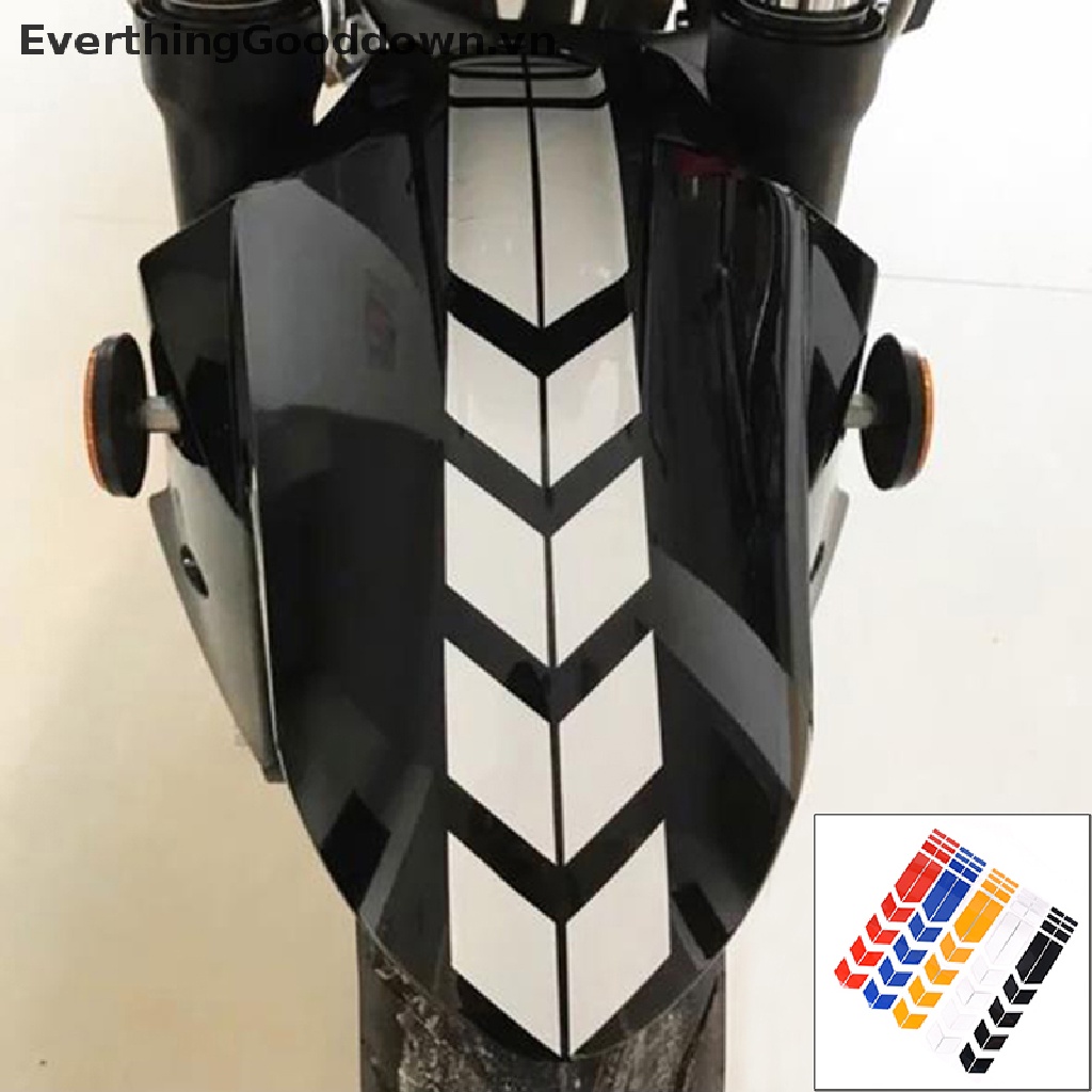 FENDER Everthinggooddown Sticker Phản Quang Chống Thấm Nước Dán Trang Trí Bánh Xe Hơi Xe Máy