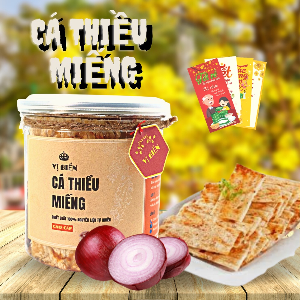 Khô Cá Thiều Miềng Tẩm Gia Vị Vị Biển, Đồ Ăn Vặt Ngon Rẻ Hủ PET 150GR Thực Phẩm Ăn Liền