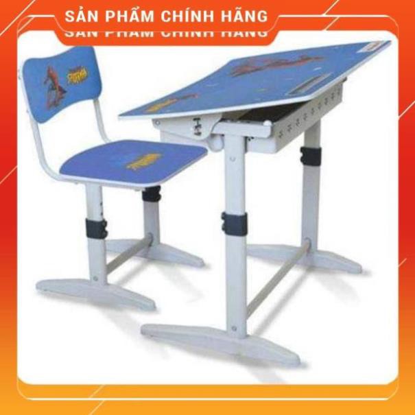 Bộ bàn ghế học sinh xuân hòa - BHS-14-07 - bàn ghế tiểu học Huy Anh