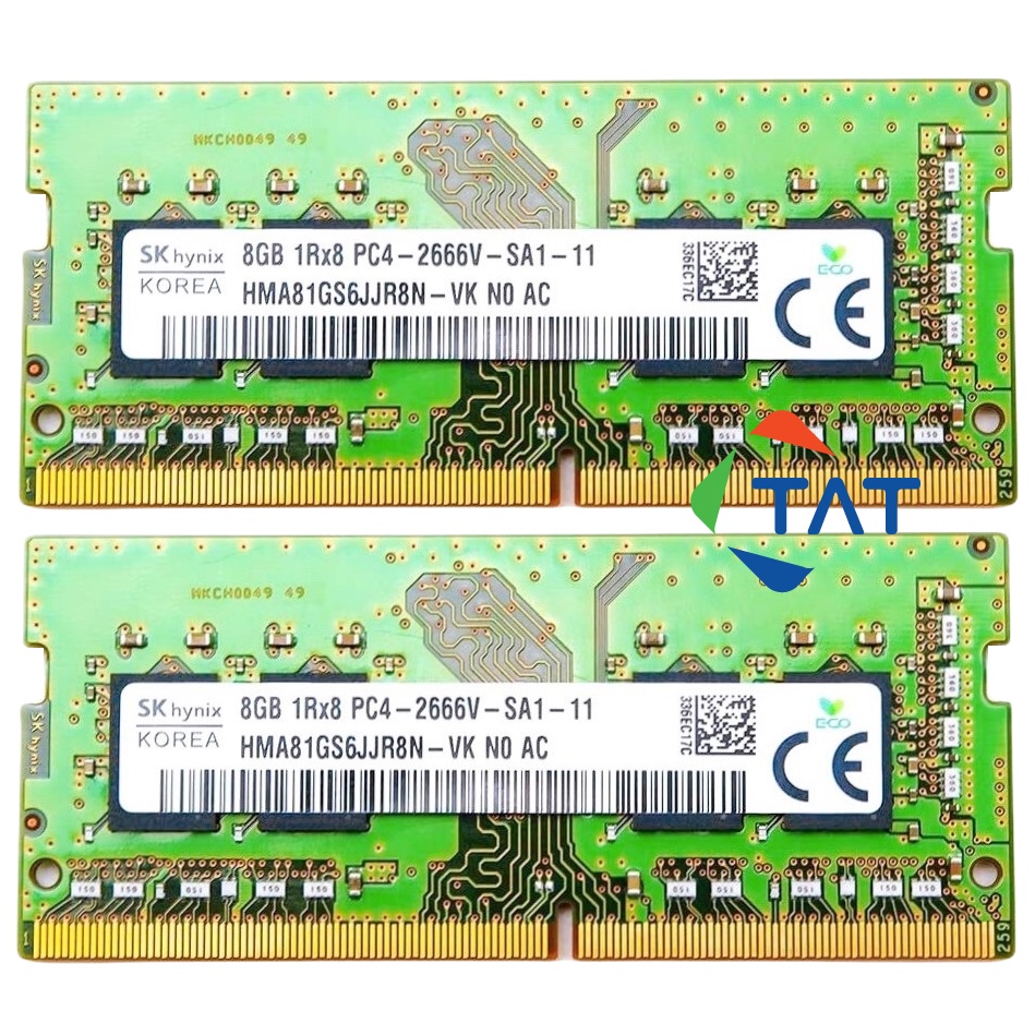 Ram Laptop Hynix 8GB DDR4 2666MHz Chính hãng - Bảo hành 36 tháng