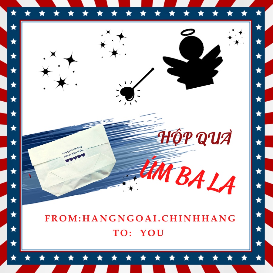 HỘP QUÀ ÚM BA LA, DỄ THƯƠNG, MINI DÀNH CHO BẠN