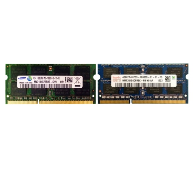 đảm bảo✣☏┋Ram Laptop DDR3L (PC3L) 8GB, 16GB bus 1600 ( Hynix / MT, Samsung ) tháo máy zin đẹp như mới - Bảo Hành 3 N
