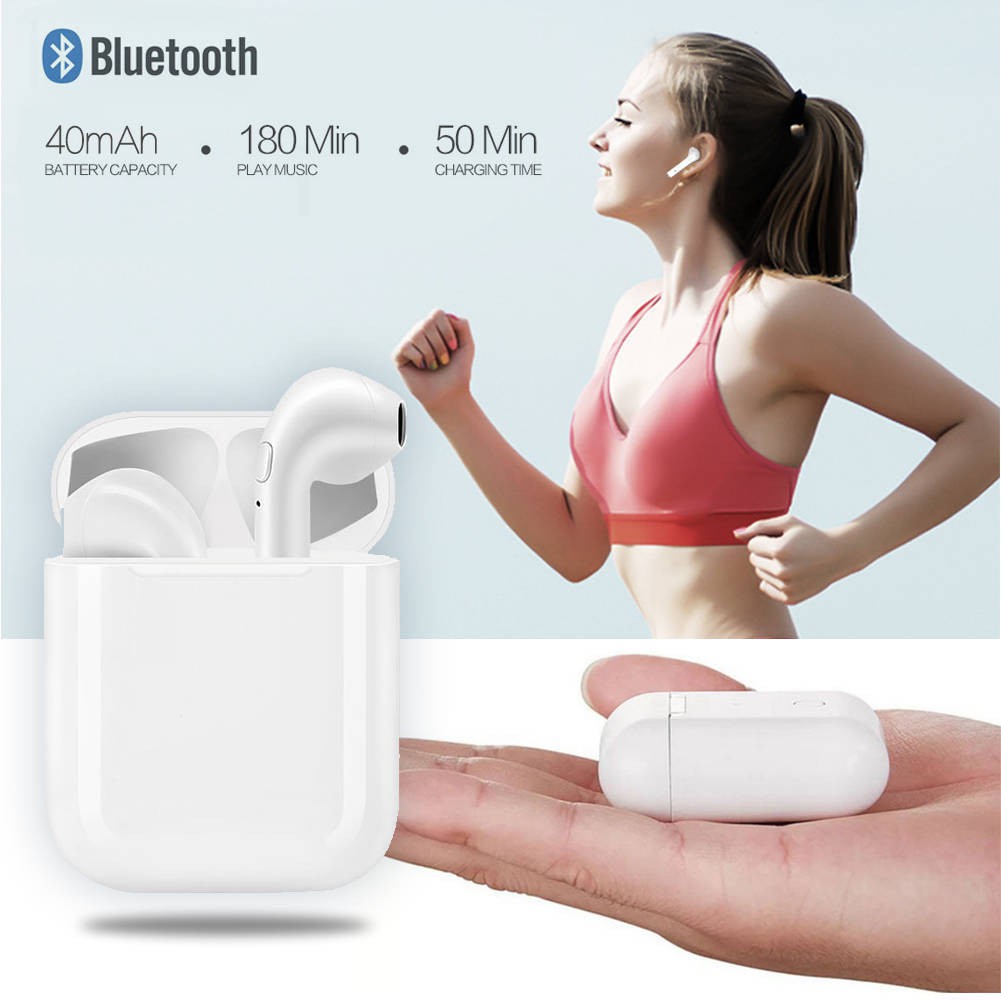 Bộ tai nghe không dây bluetooth 4.1 nhỏ i8 TWS