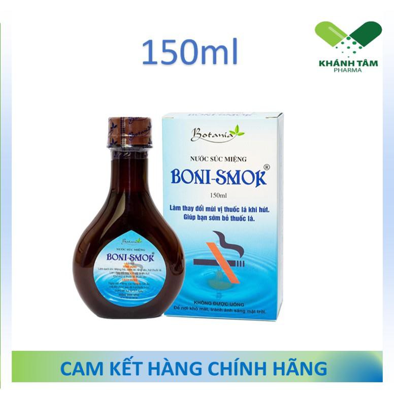 ! Nước súc miệng Boni Smok - Nước súc miệng cai thuốc lá [BoniSmok]