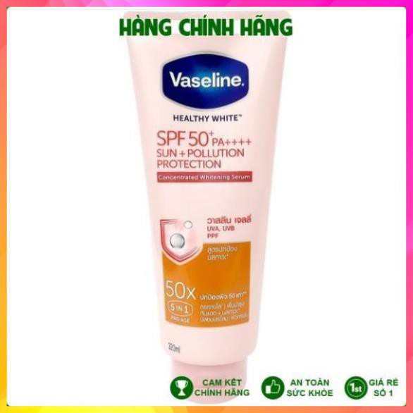 [BẢN MỚI] Vaseline Dưỡng Thể, Sữa Dưỡng Thể Vaseline Perfect Serum 50X Tuýp 320ml