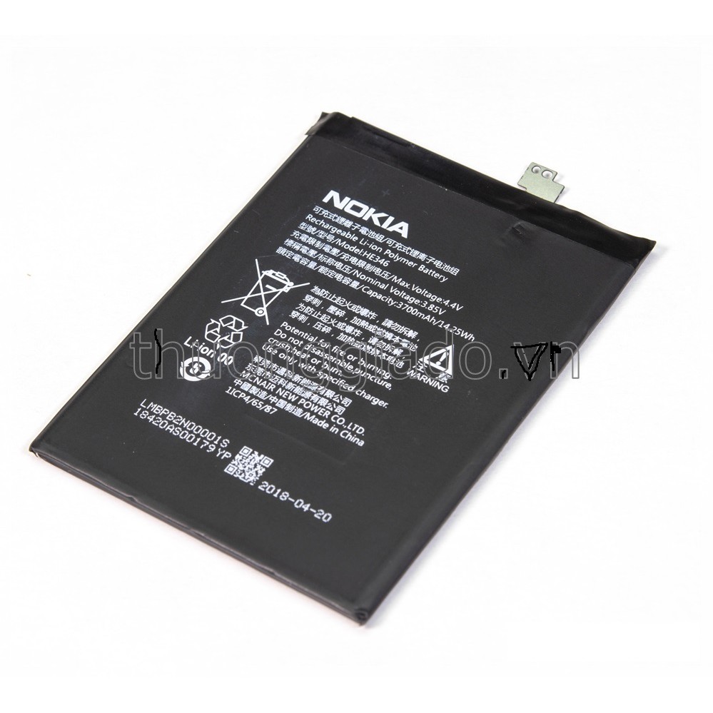 PIN NOKIA HE346 / PIN NOKIA 7 PLUS/ NOKIA 7+ DUNG LƯỢNG 3700MAH XỊN BẢO HÀNH 3 THÁNG