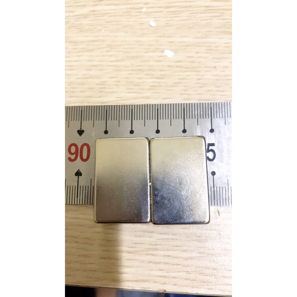 [Xả Kho Giá Xưởng] Nam châm chữ nhật 30x15x10mm, loại nam châm trắng đất hiếm lực hút siêu mạnh