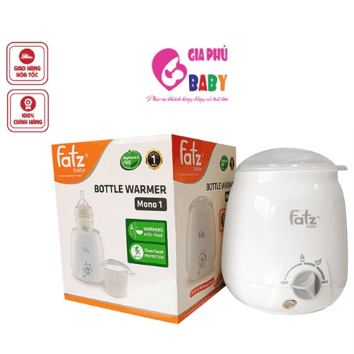 máy hâm sữa Fatz baby tiệt trùng điện tử 3 chức năng Mono 1 FB3003SL