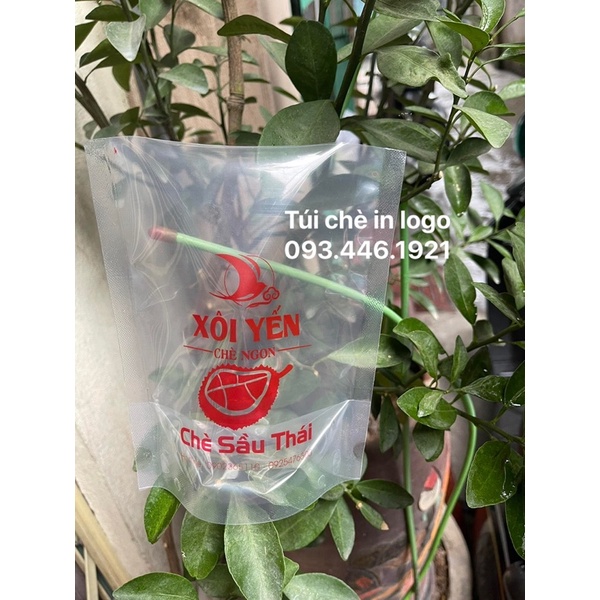 túi hút chân không đựng chè sầu không in