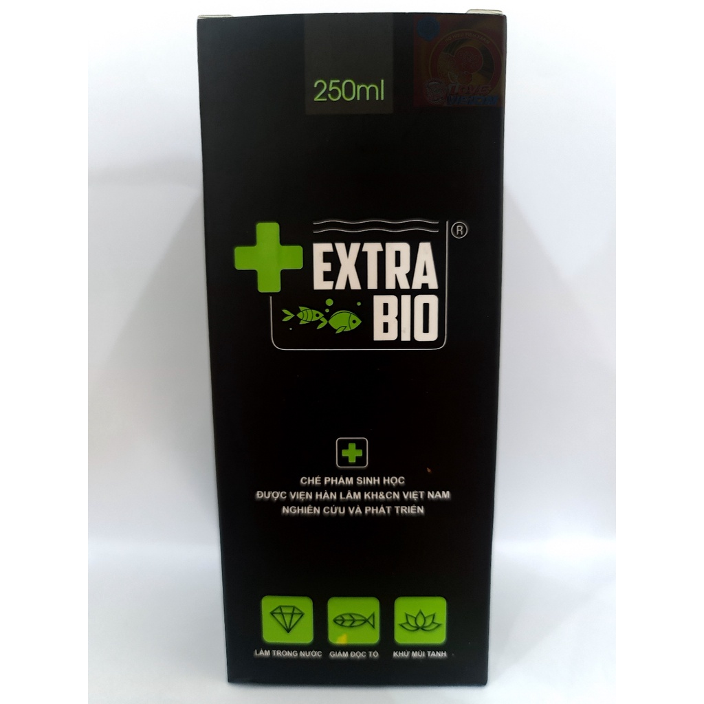 Extra Bio Vi Sinh Làm Trong Nước-Giảm Độc Tố- Khử Mùi Tanh Hồ Cá-An Toàn Cho Cá