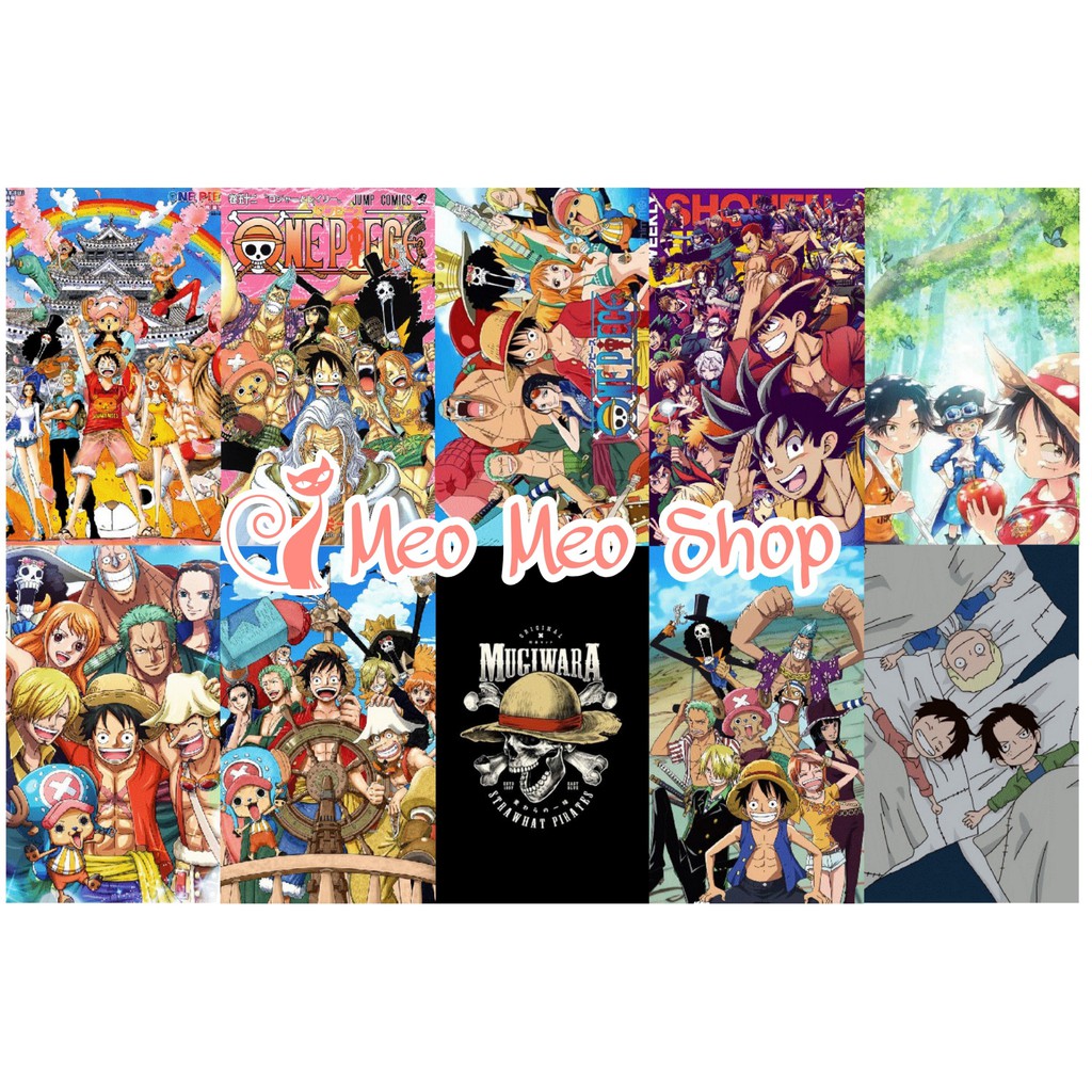 Decal dán máy tính (one piece)