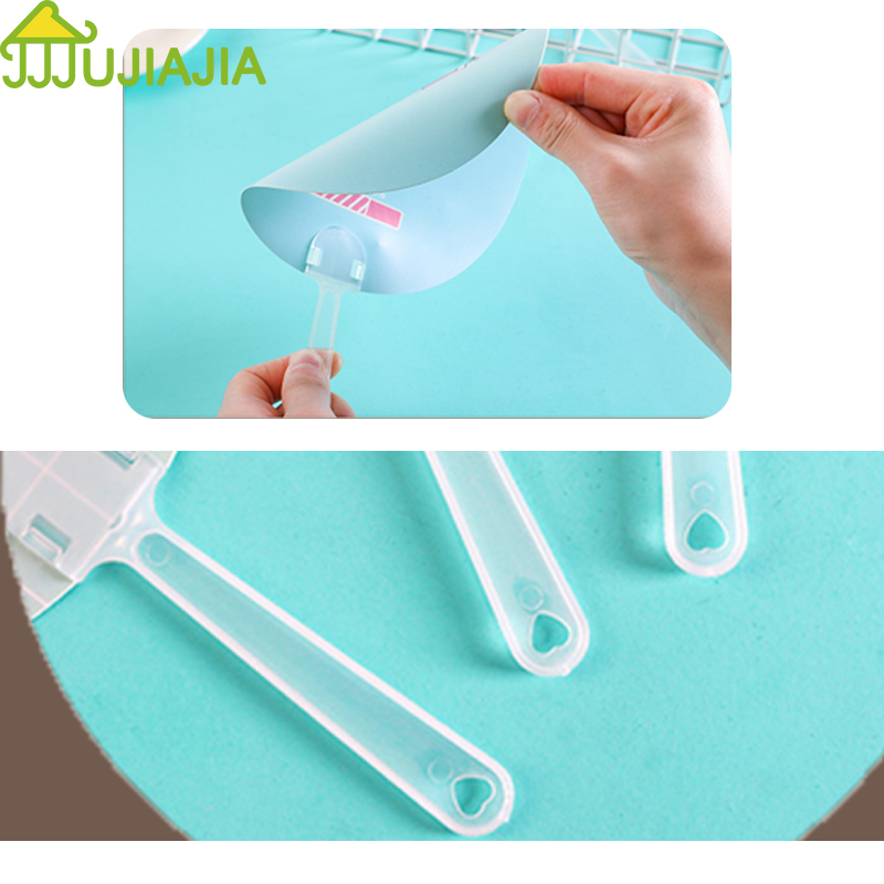 Quạt Cầm Tay Mini JUJIAJIA Họa Tiết Hoạt Hình Tiện Lợi Cho Học Sinh Dùng Trong Mùa Hè