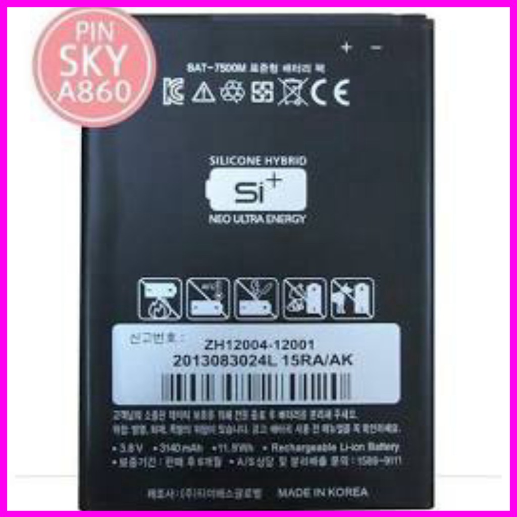 Pin SKY A890 (BAT-7800) -NGOC LINHMOBILE