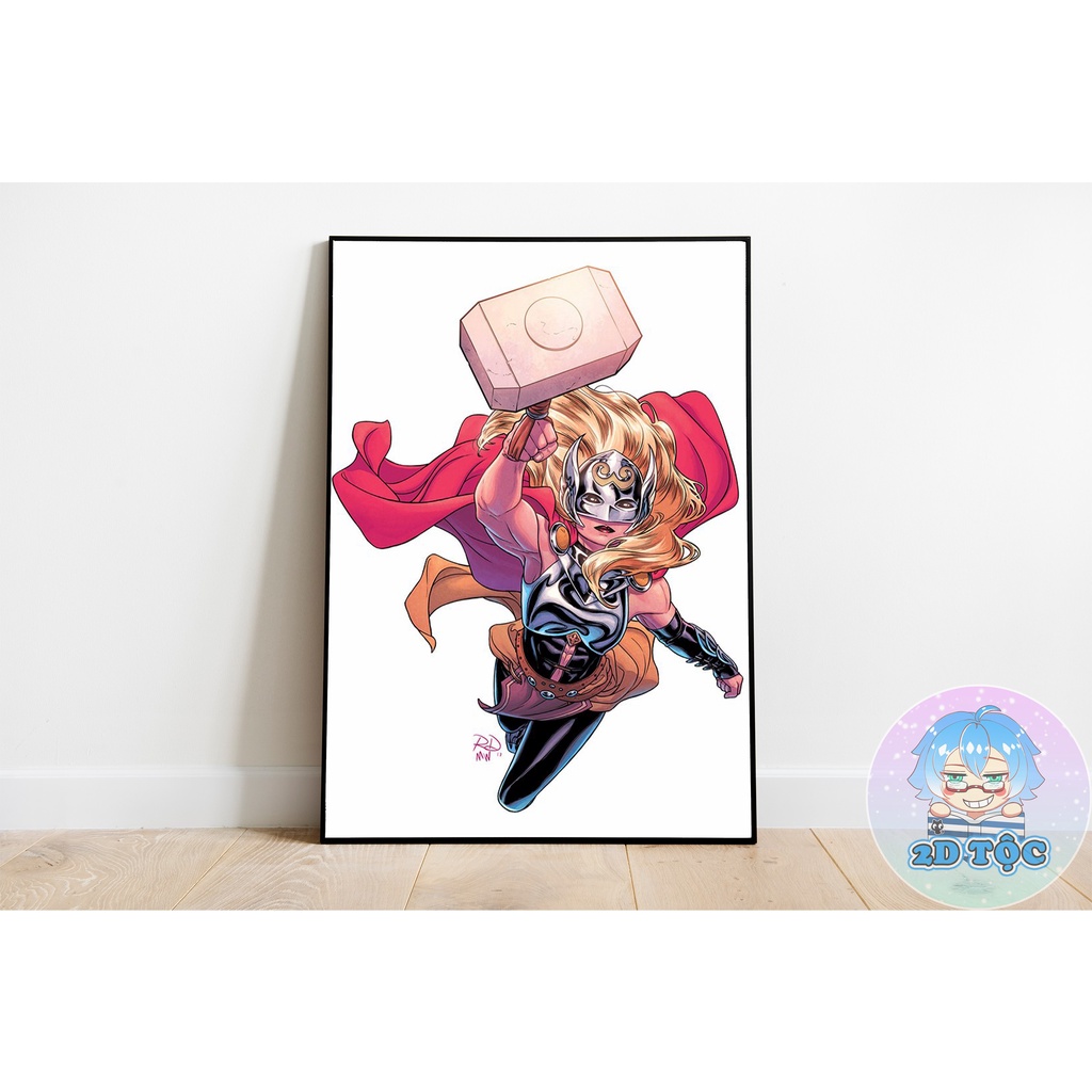 TRANH POSTER A3 THOR MARVEL (1) CHẤT LIỆU GIẤY CAO CẤP – TRANH POSTER DÁN TƯỜNG TREO TƯỜNG 2D TỘC SHOP