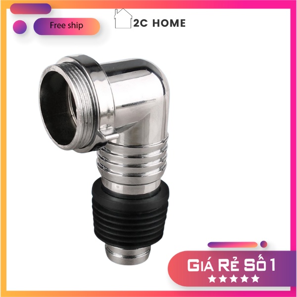 Bộ thoát nước máy giặt, thoát nước thải lắp thoát sàn, ngăn mùi Chữ L– 2C Home