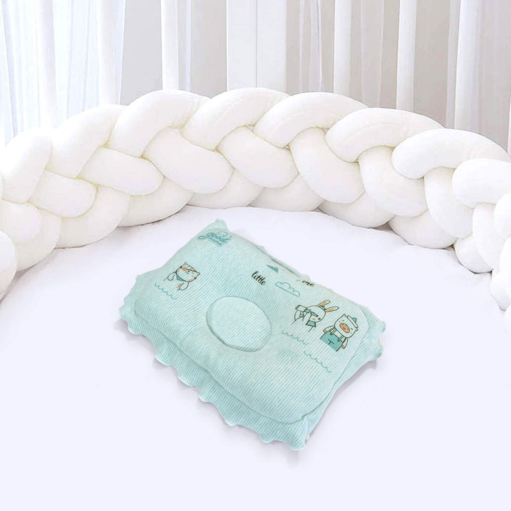 [Mã LTBAUAB6 giảm 7% đơn 99K] Gối Lõm Cho Trẻ Sơ Sinh Goodmama 100% Cotton