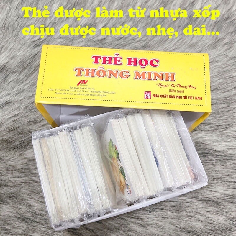 Bộ thẻ học thông minh Flashcard 16 chủ đề cho bé