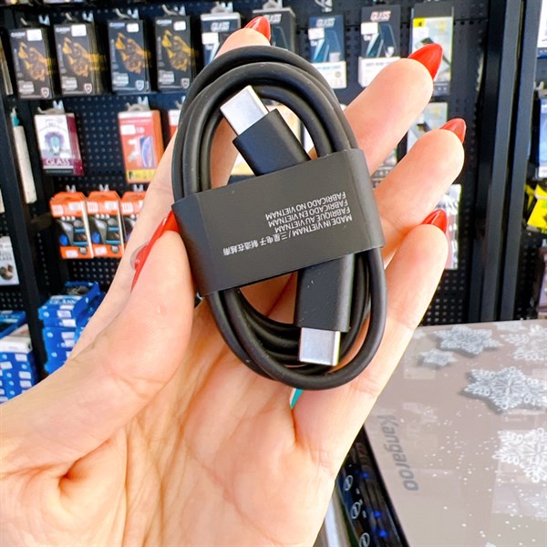 Cáp sạc 2 đầu Type-C