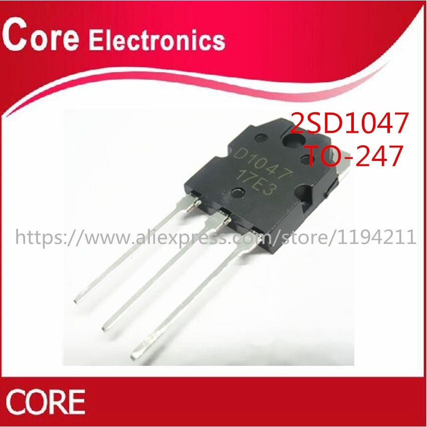 5 CÁI 2SD1047 TO-247 D1047 TO-3P TRUYỀN ĐIỆN mới