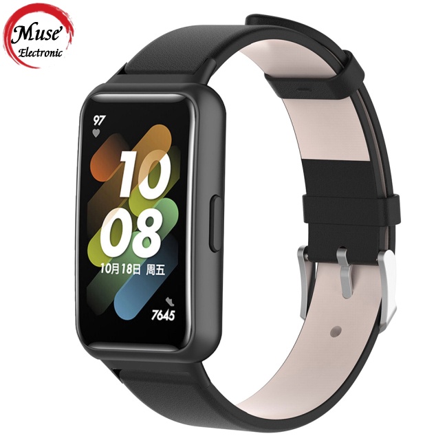 Dây Đeo Thay Thế Chất Liệu Da Mềm Cho Huawei Band7 Honor Band 7