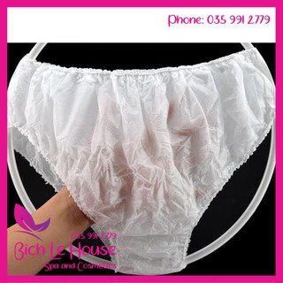 quần lót sử dụng 1 lần cho bà bầu và cho tắm trắng giảm béo spa - Spa Bích Lê House