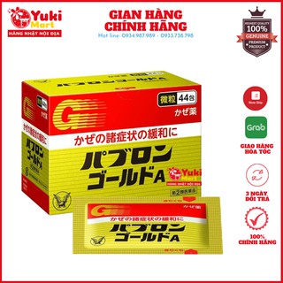 Bột uống hỗ trợ cảm cúm Taisho Pabron Gold A Nhật Bản 44 gói cho người lớn
