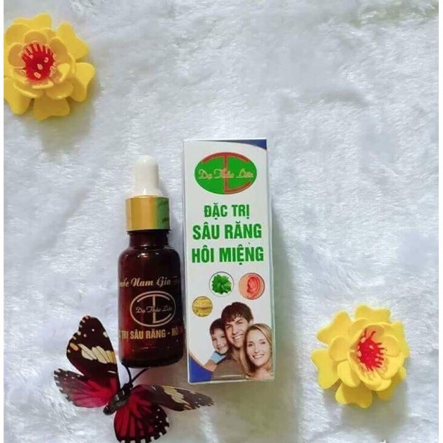 CHÍNH HÃNG - TINH DẦU RĂNG MIỆNG DẠ THẢO LIÊN (lọ 5ml) - Giảm Sâu Răng Hôi Miệng