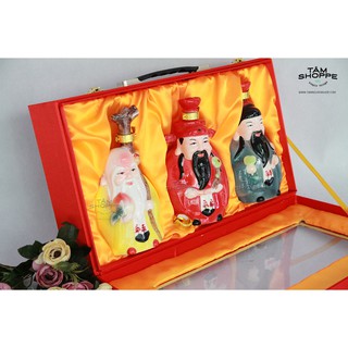 [CAO CẤP] BỘ 3 ÔNG PHÚC LỘC THỌ GỐM CAO CẤP