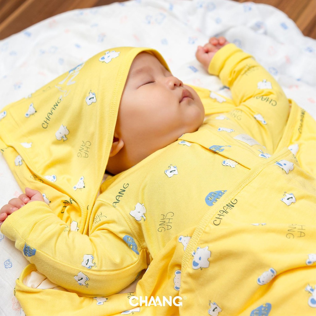 Bộ sơ sinh cài giữa Chaang