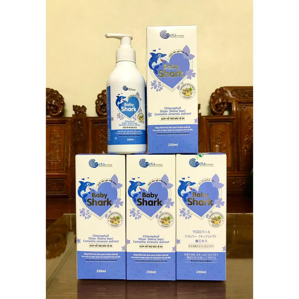 Sữa tắm gội dịu lành cho bé BABY SHARK 250ml