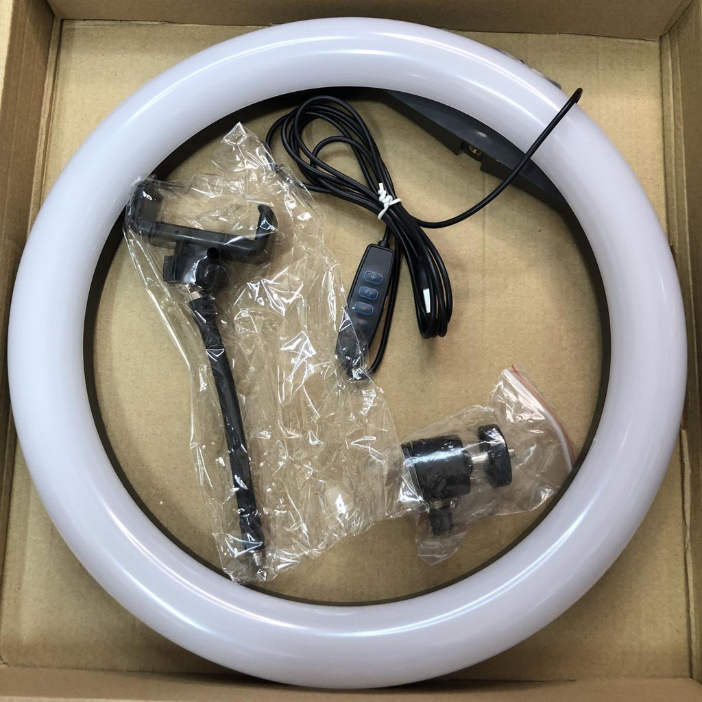 Đèn Led Livestream, Chụp Ảnh Sản Phẩm 26cm 33cm Siêu Sáng (Không Kèm Chân)