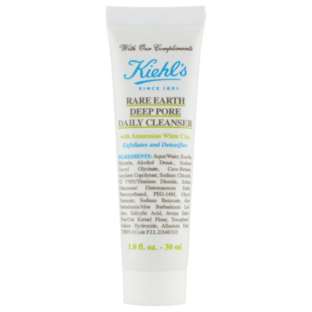 💥 Sữa rửa mặt đất sét Kiehl's - chính hãng