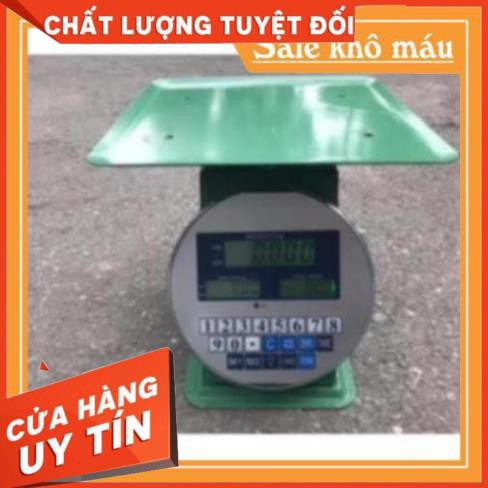 Cân Đồng Hồ Điện Tử Tính Tiền,Dùng Cho Bán Hàng Tạp Hóa Siêu Thị 60kg/10g Có 2 Mặt Trước Và Mặt Sau