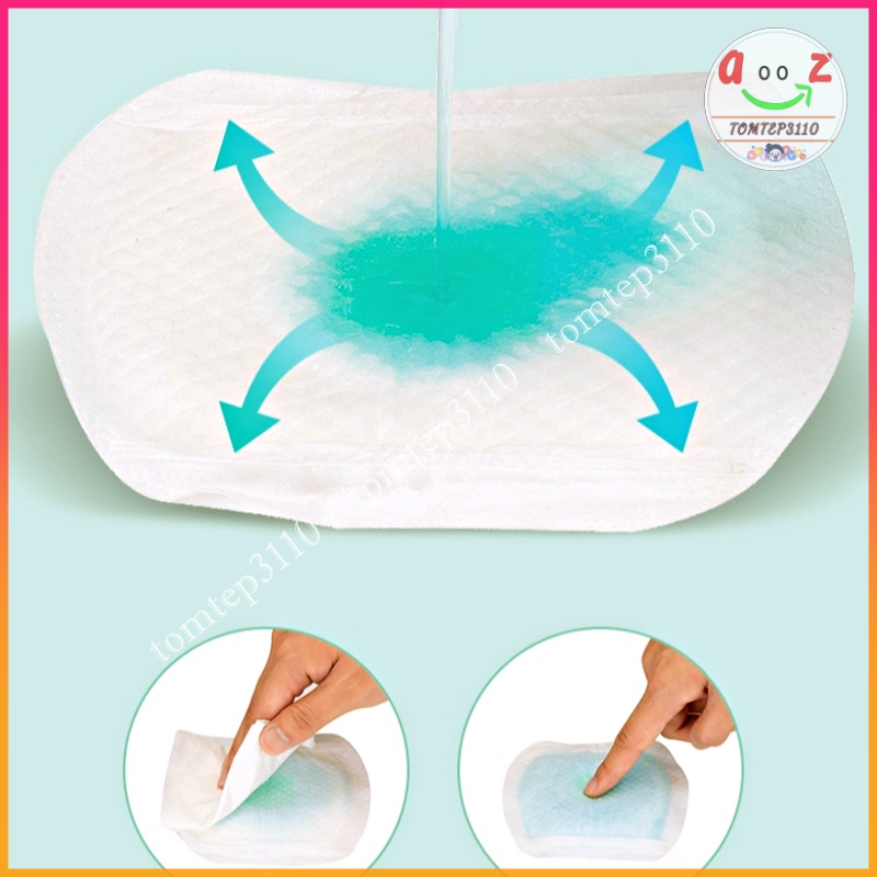 Miếng Lót Thấm Sữa Vcool Cao Cấp 50 Miếng Siêu Chống Thấm, Chống Tràn, An Toàn Và Tiết Kiệm