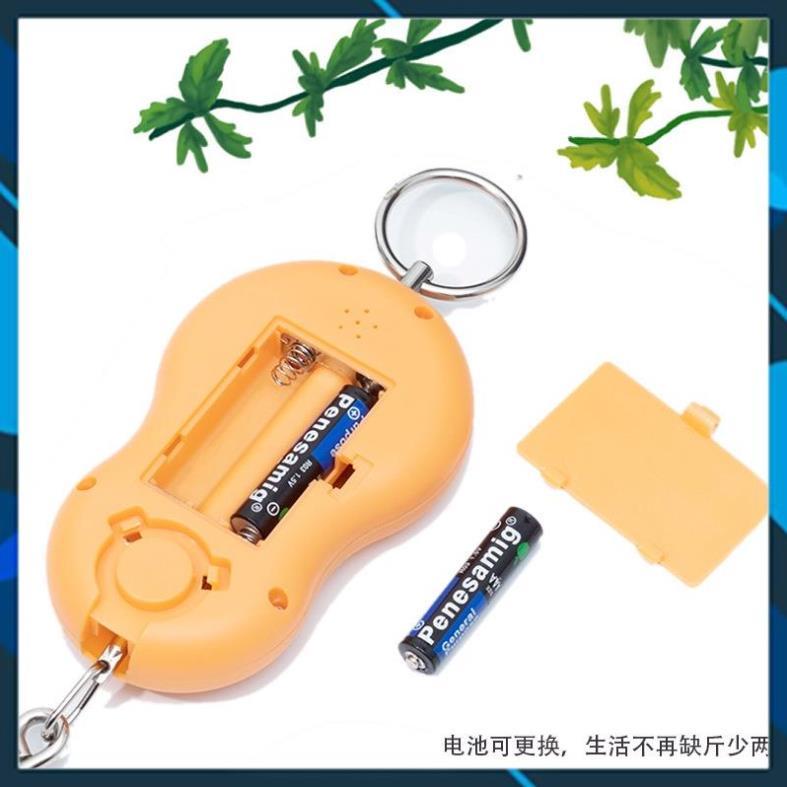 Cân Điện Tử Mini Cầm Tay Mặt Cười - Tiện Dụng  - Tặng 02 Pin AAA -DC4799
