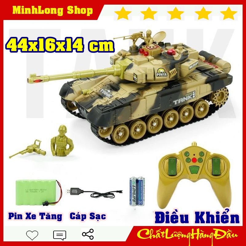 Xe tăng điều khiển, Xe tăng cỡ lớn điều khiển từ xa Tank Series. xoay nòng tự động, âm thanh sống sộng