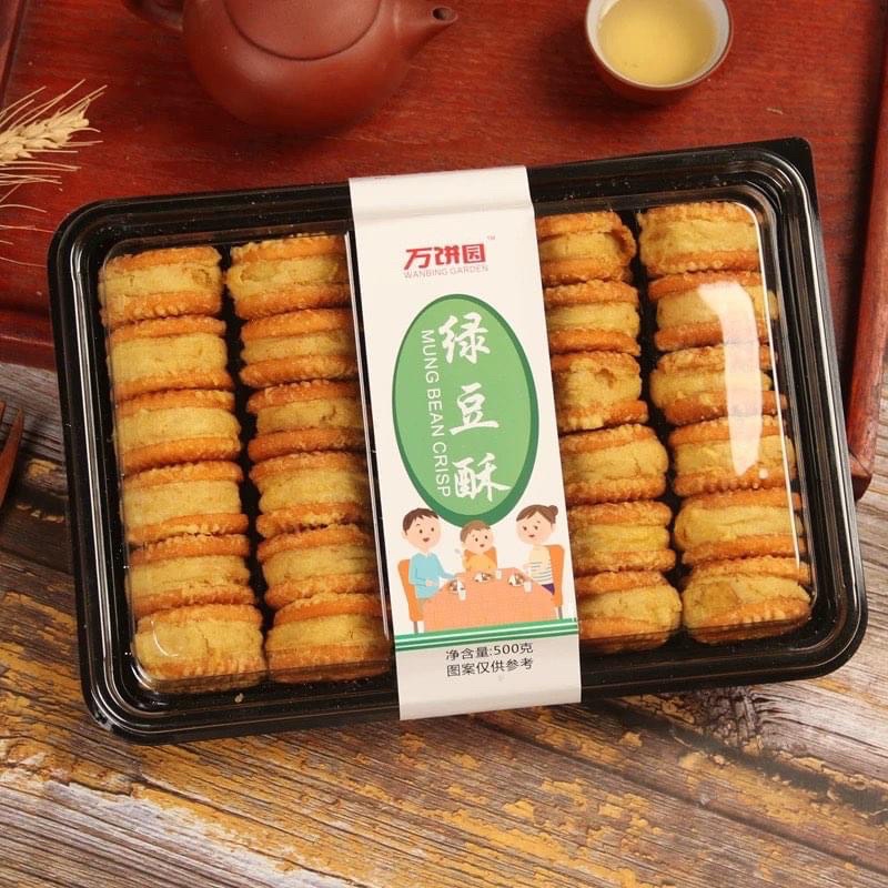 Bánh nướng hạt dẻ đậu xanh mật ong 500gr