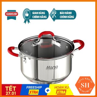 Nồi Inox 5 đáy SUNHOUSE MAMA SHG2520MSD Hàng chính hãng